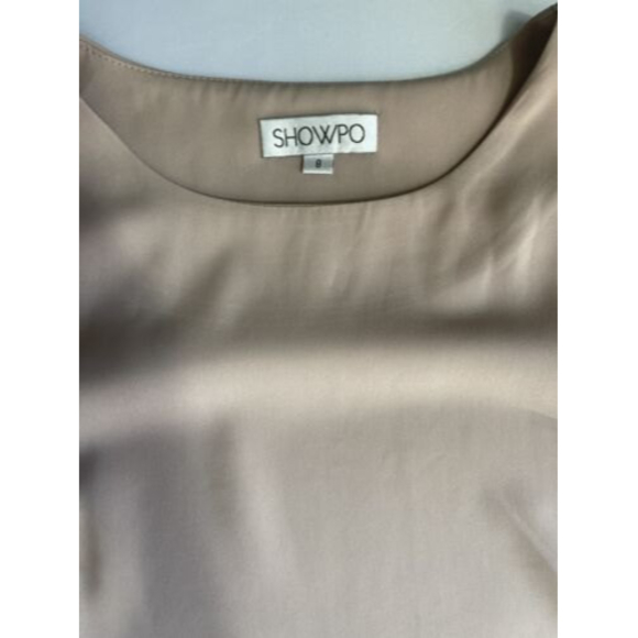 Showpo Beige Bridesmaid Dress Size 8 - Picture 2 of 9